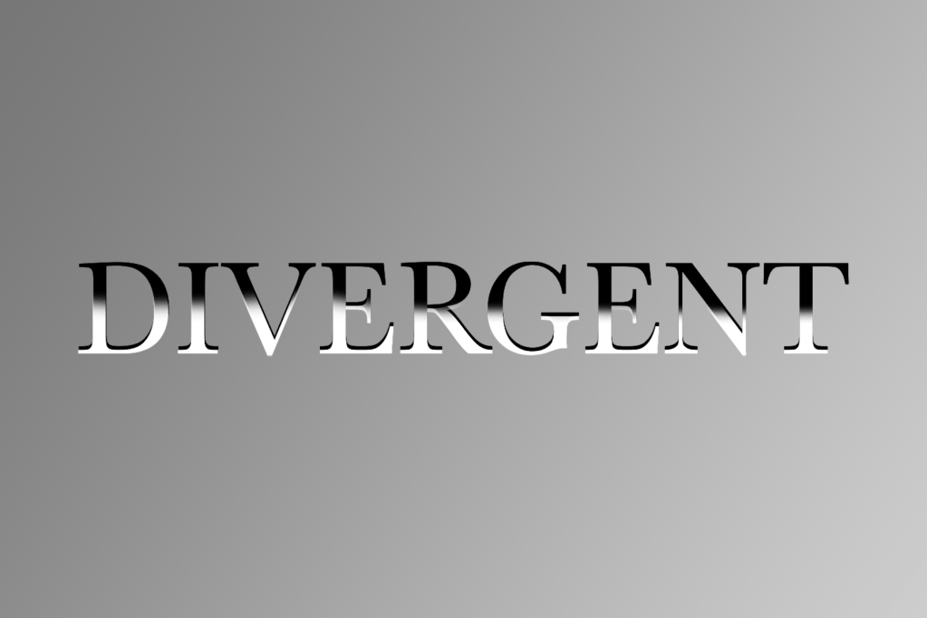 Week 4 - 50% White 50% Black

Slate gray gradient background with 2 layers of text to text merged and partially erased to give the dual color concept.